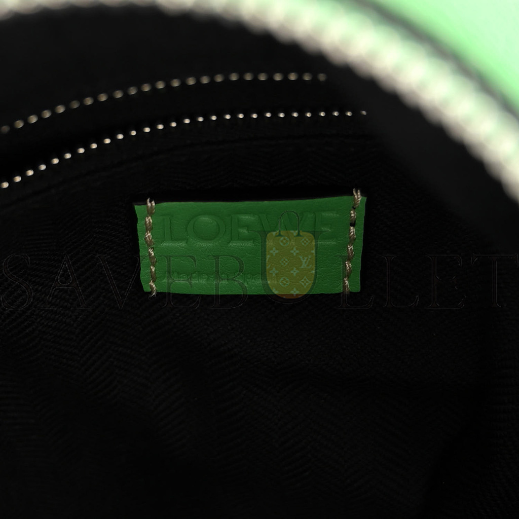 LOEWE CALFSKIN LARGE ELEPHANT CROSSBODY BAG APPLE GREEN (20*15*14cm) LOEWE CALFSKIN LARGE ELEPHANT CROSSBODY BAG APPLE GREEN (20*15*14cm)