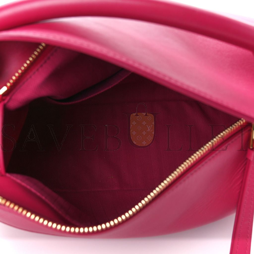 LOEWE SATIN CALFSKIN MONOCHROME SMALL PUZZLE EDGE BAG RUBY RED GLAZE (24*16.5*10.5cm) LOEWE SATIN CALFSKIN MONOCHROME SMALL PUZZLE EDGE BAG RUBY RED GLAZE (24*16.5*10.5cm)