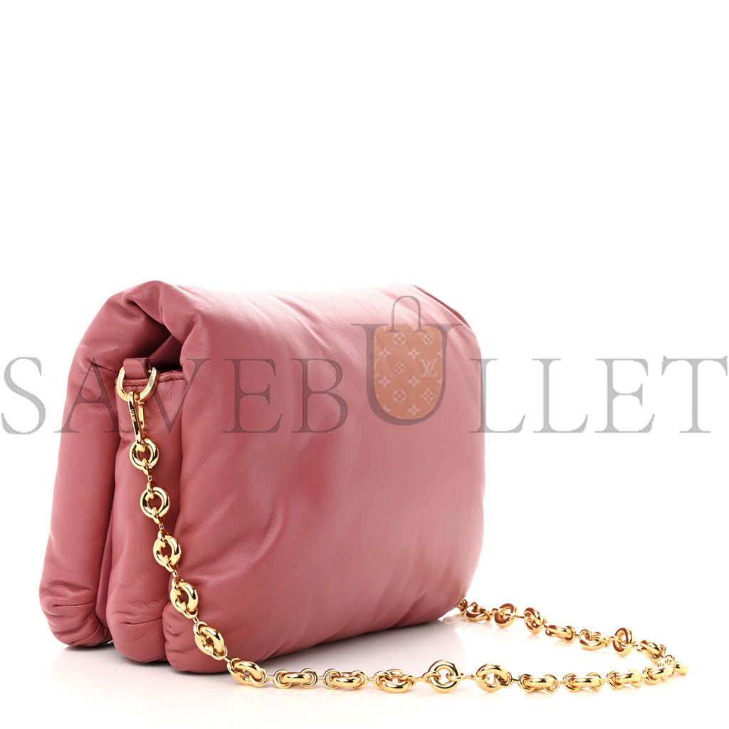 LOEWE LAMBSKIN GOYA PUFFER BAG PLUMROSE (23*18*5cm) LOEWE LAMBSKIN GOYA PUFFER BAG PLUMROSE (23*18*5cm)