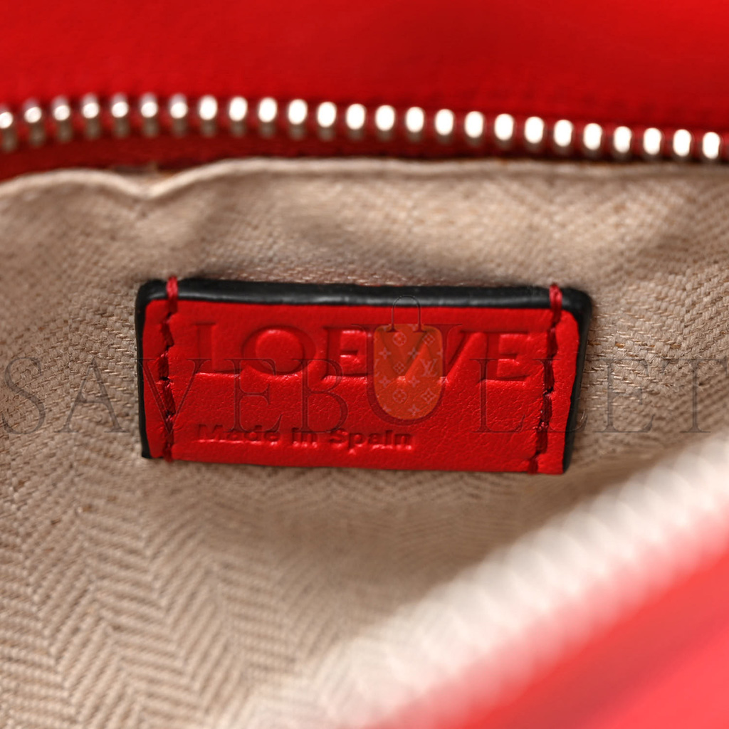 LOEWE CALFSKIN SMALL PUZZLE BAG SCARLET (24*16.5*10.5cm) LOEWE CALFSKIN SMALL PUZZLE BAG SCARLET (24*16.5*10.5cm)