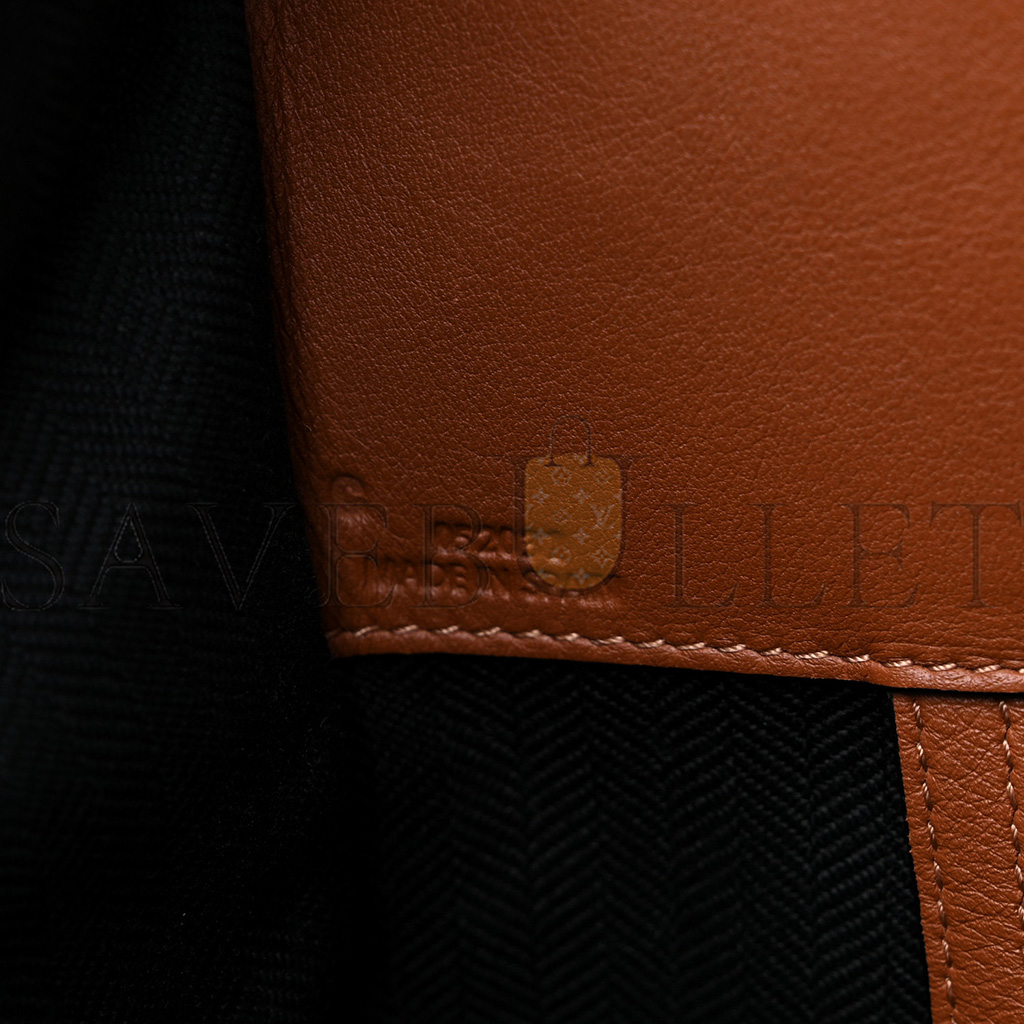 LOEWE CALFSKIN SMALL HAMMOCK SHOULDER BAG TAN (30*25*13.5cm) LOEWE CALFSKIN SMALL HAMMOCK SHOULDER BAG TAN (30*25*13.5cm)