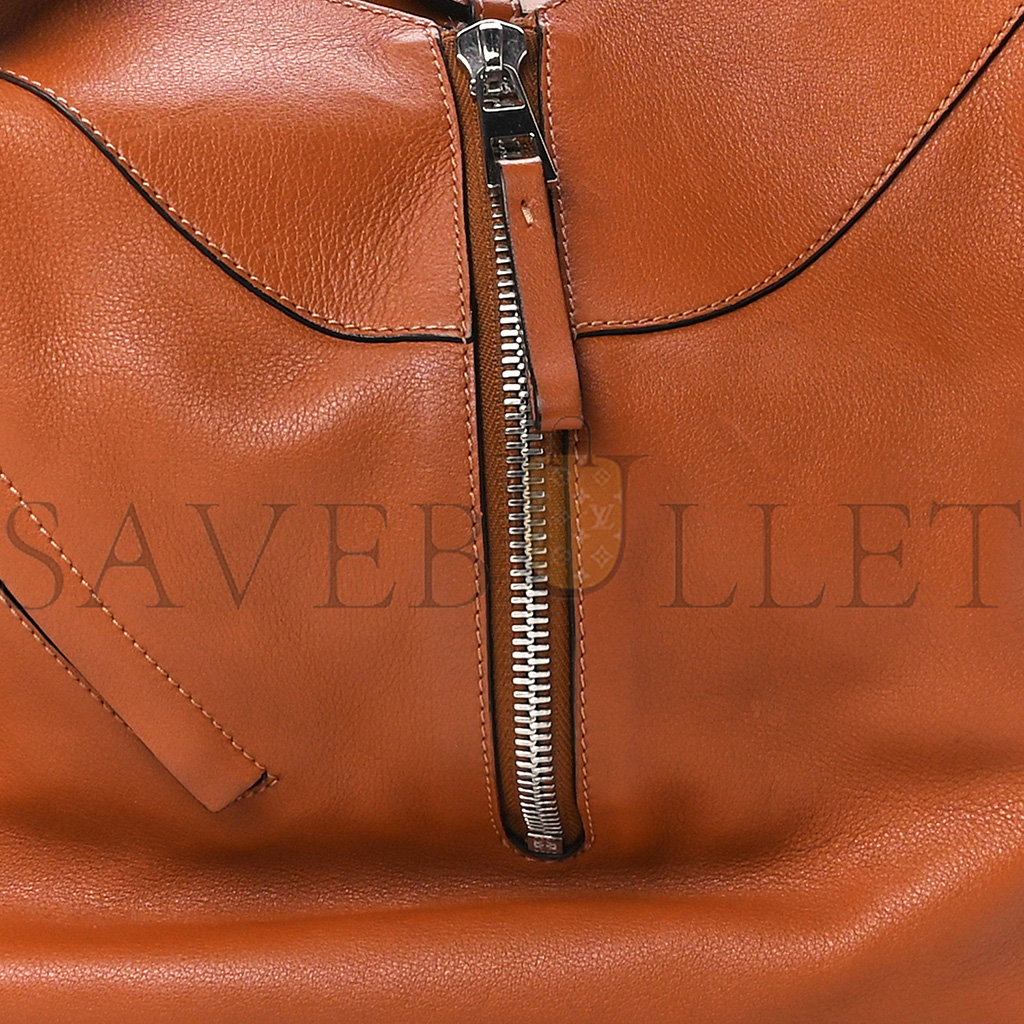 LOEWE CALFSKIN MEDIUM HAMMOCK SHOULDER BAG TAN (34*28*17cm) LOEWE CALFSKIN MEDIUM HAMMOCK SHOULDER BAG TAN (34*28*17cm)