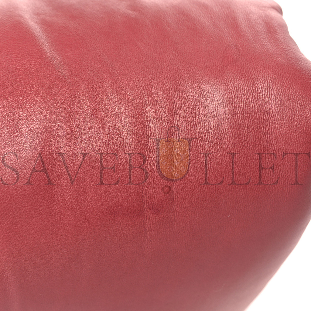 LOEWE LAMBSKIN GOYA PUFFER BAG PLUMROSE (23*18*10cm) LOEWE LAMBSKIN GOYA PUFFER BAG PLUMROSE (23*18*10cm)
