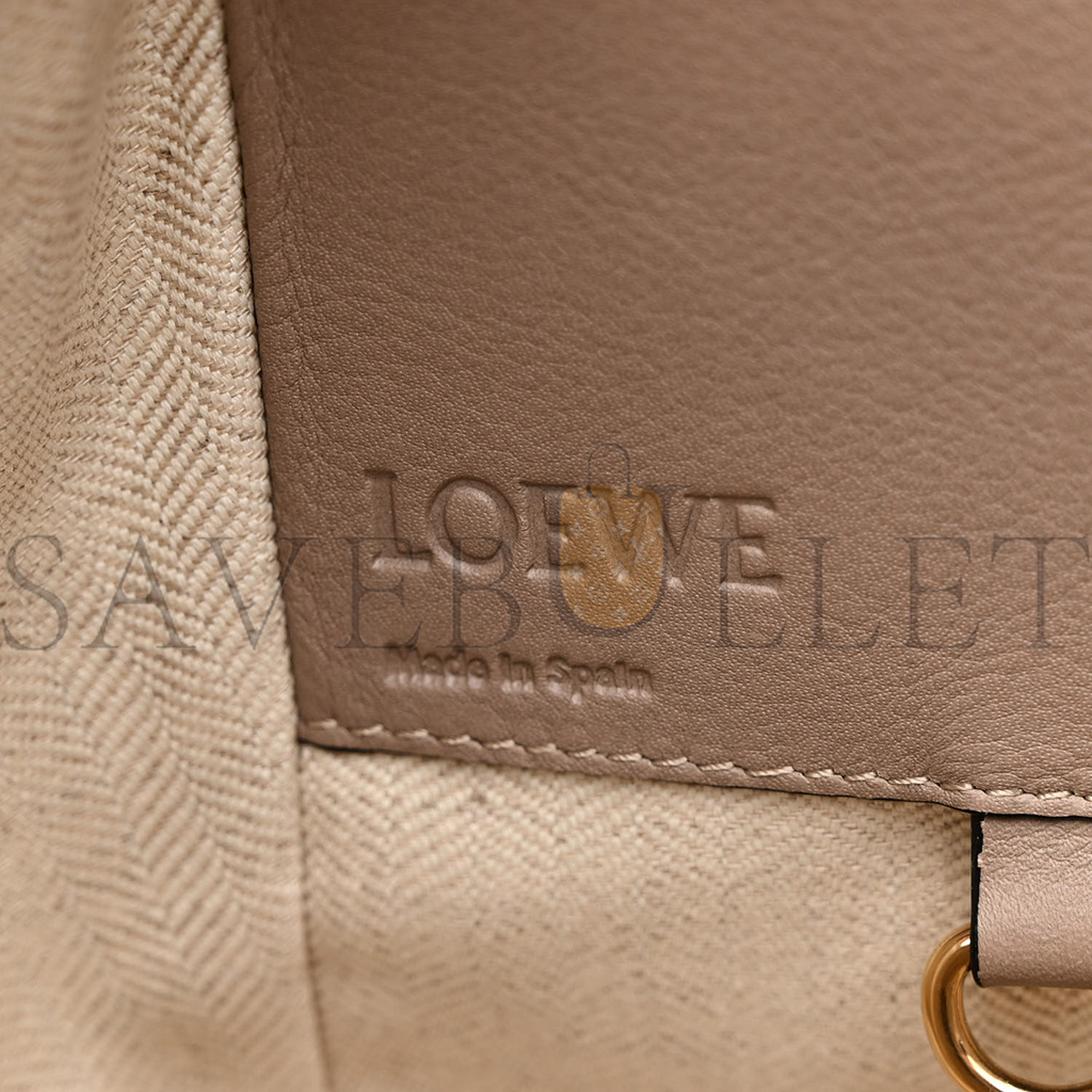 LOEWE CALFSKIN SMALL HAMMOCK SHOULDER BAG SAND (30*25*13.5cm) LOEWE CALFSKIN SMALL HAMMOCK SHOULDER BAG SAND (30*25*13.5cm)