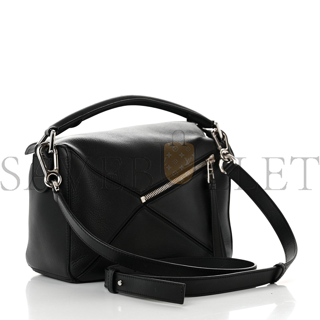 LOEWE CALFSKIN MEDIUM PUZZLE BAG BLACK (24*16.5*10.5cm) LOEWE CALFSKIN MEDIUM PUZZLE BAG BLACK (24*16.5*10.5cm)