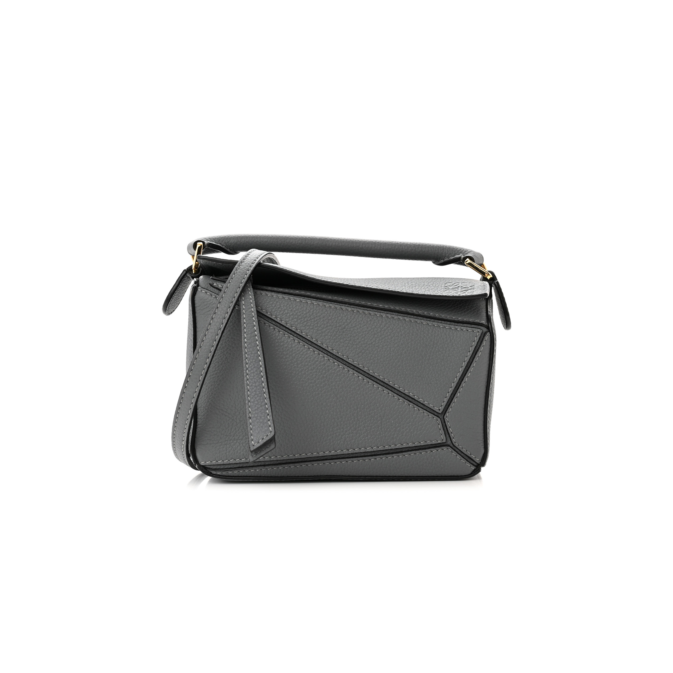 LOEWE CALFSKIN MINI PUZZLE BAG ASPHALT GREY (18*12.5*8cm) LOEWE CALFSKIN MINI PUZZLE BAG ASPHALT GREY (18*12.5*8cm)