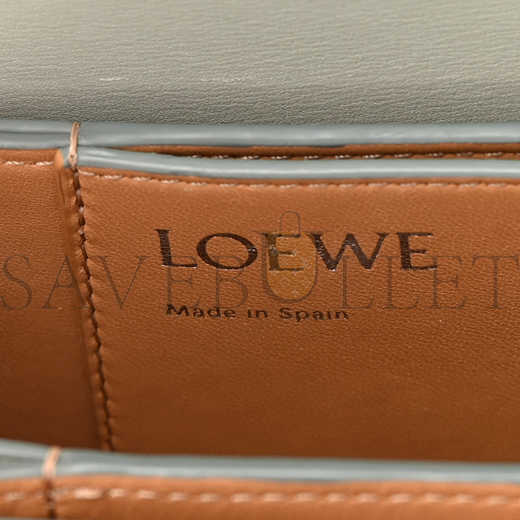 LOEWE SILK CALFSKIN SMALL GOYA BAG GRAY (19*13*6cm) LOEWE SILK CALFSKIN SMALL GOYA BAG GRAY (19*13*6cm)