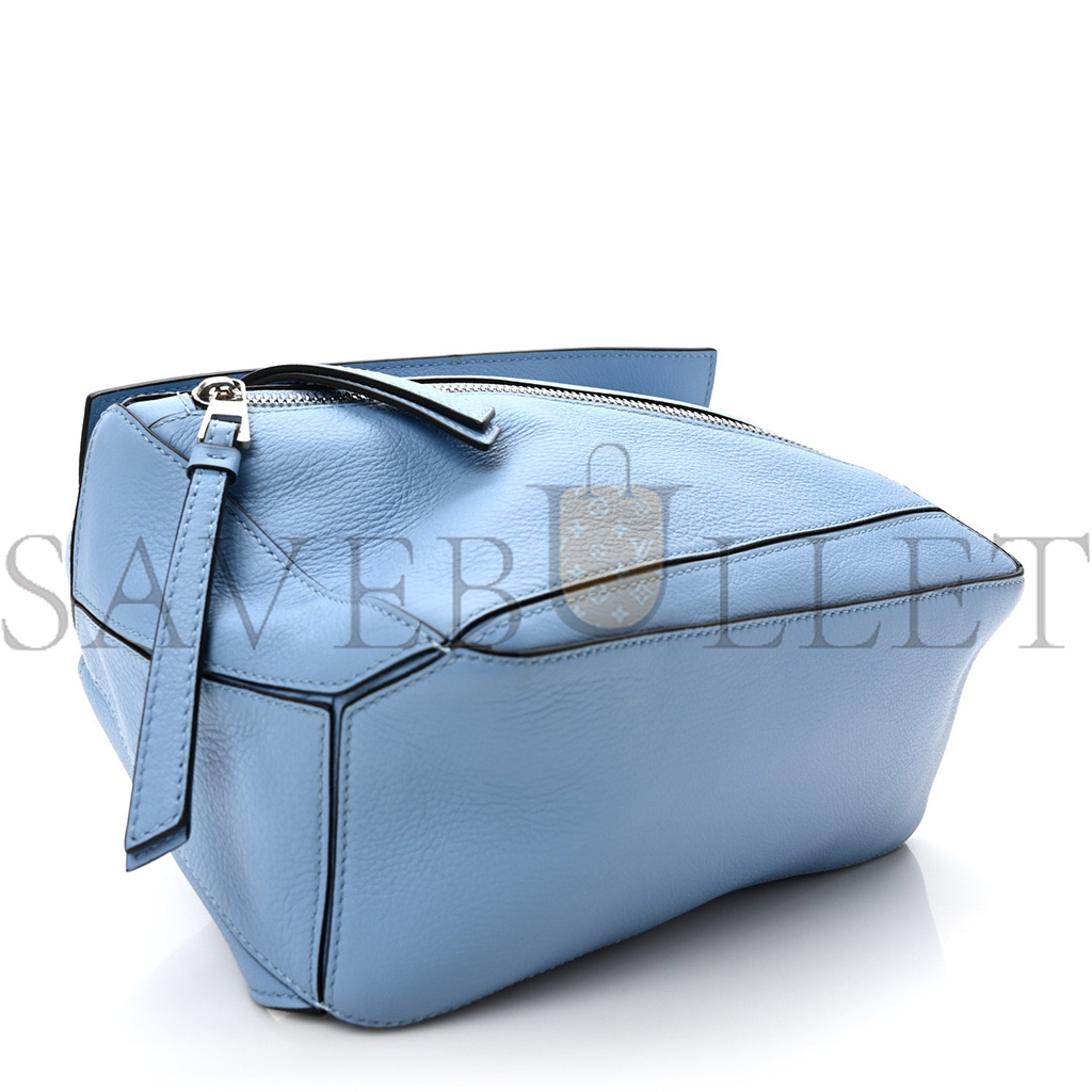 LOEWE CALFSKIN SMALL PUZZLE BUMBAG OLYMPIC BLUE (23*15*10cm) LOEWE CALFSKIN SMALL PUZZLE BUMBAG OLYMPIC BLUE (23*15*10cm)