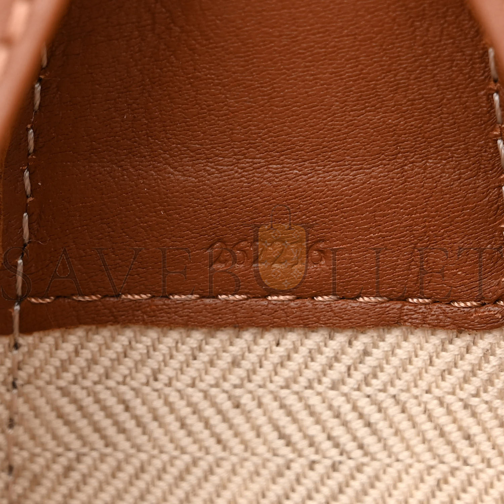 LOEWE JACQUARD ANAGRAM CALFSKIN SMALL LUNA BAG TAN PECAN (23*18*6cm) LOEWE JACQUARD ANAGRAM CALFSKIN SMALL LUNA BAG TAN PECAN (23*18*6cm)