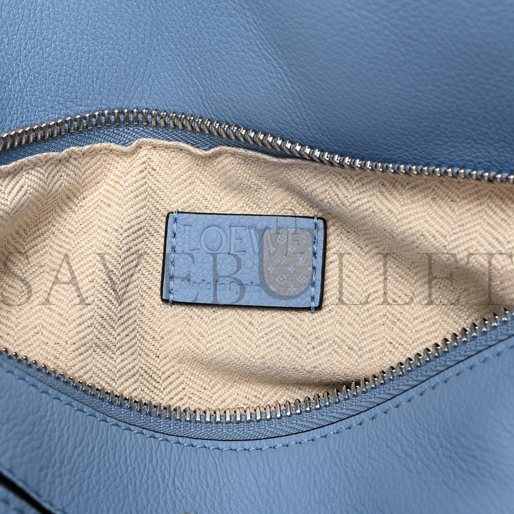 LOEWE CALFSKIN SMALL PUZZLE BUMBAG OLYMPIC BLUE (23*15*10cm) LOEWE CALFSKIN SMALL PUZZLE BUMBAG OLYMPIC BLUE (23*15*10cm)