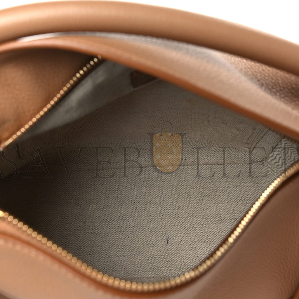 LOEWE GRAINED CALFSKIN SMALL PUZZLE EDGE BAG TOFFEE (24*16.5*10.5cm) LOEWE GRAINED CALFSKIN SMALL PUZZLE EDGE BAG TOFFEE (24*16.5*10.5cm)