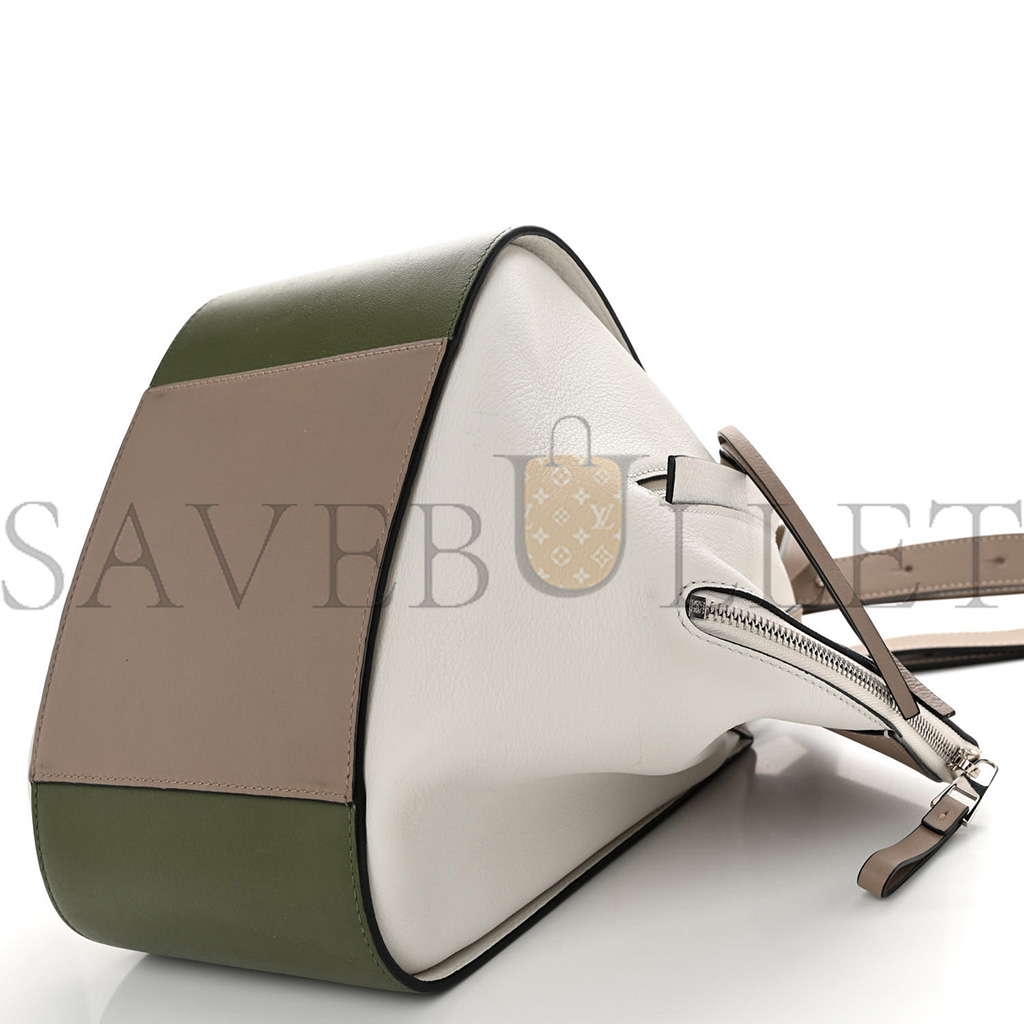 LOEWE CALFSKIN SMALL HAMMOCK SHOULDER BAG AVOCADO GREEN SAND (30*25*13.5cm) LOEWE CALFSKIN SMALL HAMMOCK SHOULDER BAG AVOCADO GREEN SAND (30*25*13.5cm)