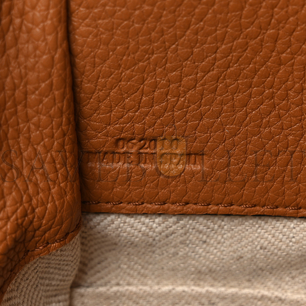 LOEWE CALFSKIN MINI HAMMOCK SHOULDER BAG TAN (20*16*10cm) LOEWE CALFSKIN MINI HAMMOCK SHOULDER BAG TAN (20*16*10cm)