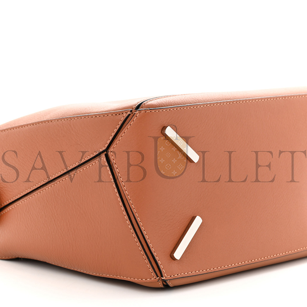 LOEWE CALFSKIN MEDIUM PUZZLE BAG TAN (28*18*12cm) LOEWE CALFSKIN MEDIUM PUZZLE BAG TAN (28*18*12cm)