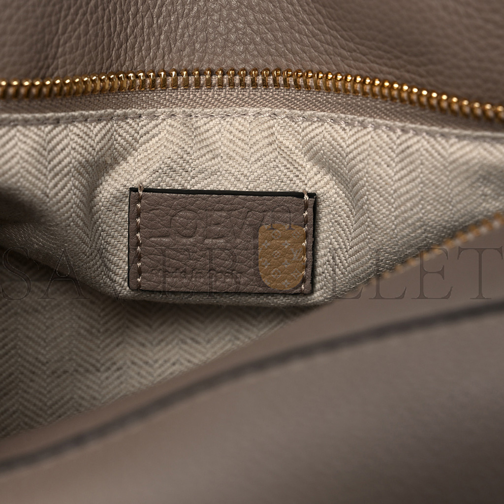 LOEWE GRAINED CALFSKIN SMALL PUZZLE BAG SAND (24*16.5*10.5cm) LOEWE GRAINED CALFSKIN SMALL PUZZLE BAG SAND (24*16.5*10.5cm)