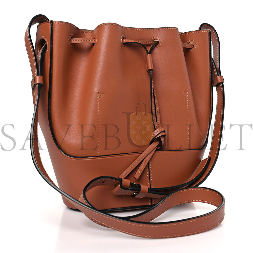 LOEWE CALFSKIN BALLOON BUCKET BAG TAN (29*22*20cm) LOEWE CALFSKIN BALLOON BUCKET BAG TAN (29*22*20cm)
