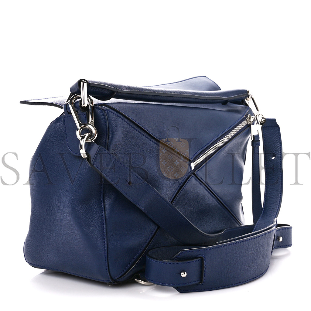 LOEWE CALFSKIN MEDIUM PUZZLE BAG MARINE (29*19.5*14cm) LOEWE CALFSKIN MEDIUM PUZZLE BAG MARINE (29*19.5*14cm)