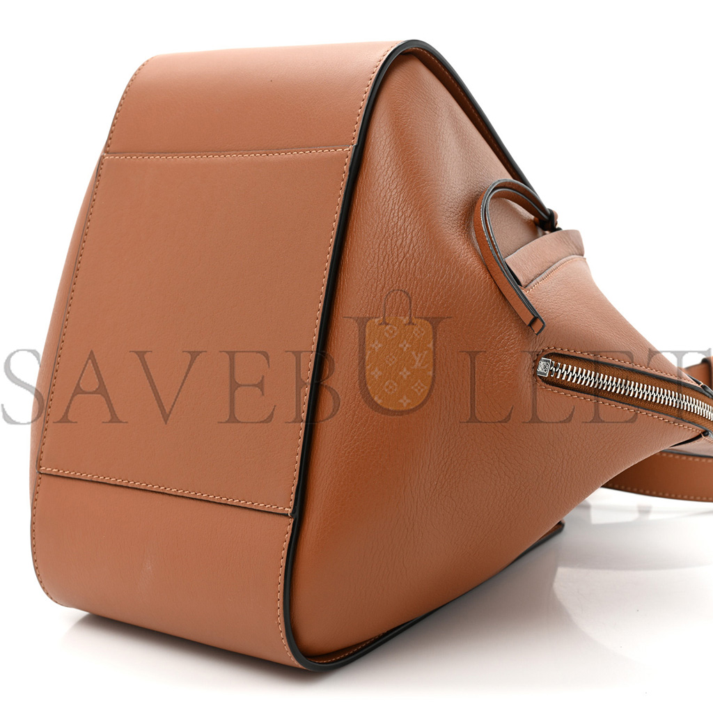 LOEWE CALFSKIN SMALL HAMMOCK SHOULDER BAG TAN (30*25*13.5cm) LOEWE CALFSKIN SMALL HAMMOCK SHOULDER BAG TAN (30*25*13.5cm)