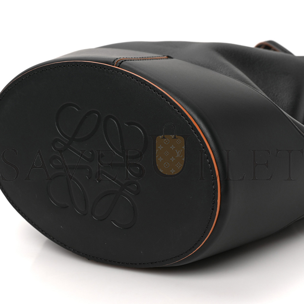 LOEWE NAPPA CALFSKIN SMALL BALLOON BAG BLACK (25*18*13cm) LOEWE NAPPA CALFSKIN SMALL BALLOON BAG BLACK (25*18*13cm)