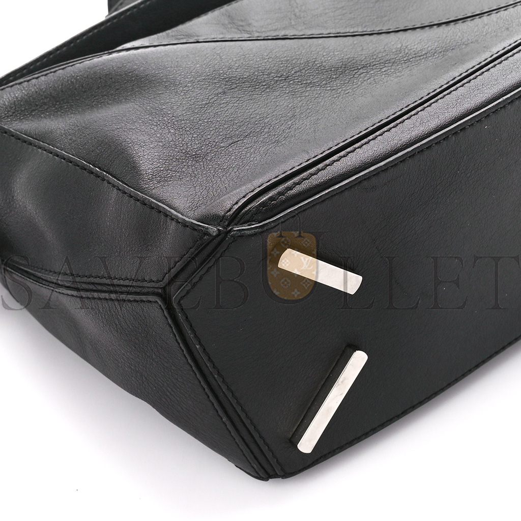 LOEWE CALFSKIN MEDIUM PUZZLE BAG BLACK (29*19.5*14cm) LOEWE CALFSKIN MEDIUM PUZZLE BAG BLACK (29*19.5*14cm)