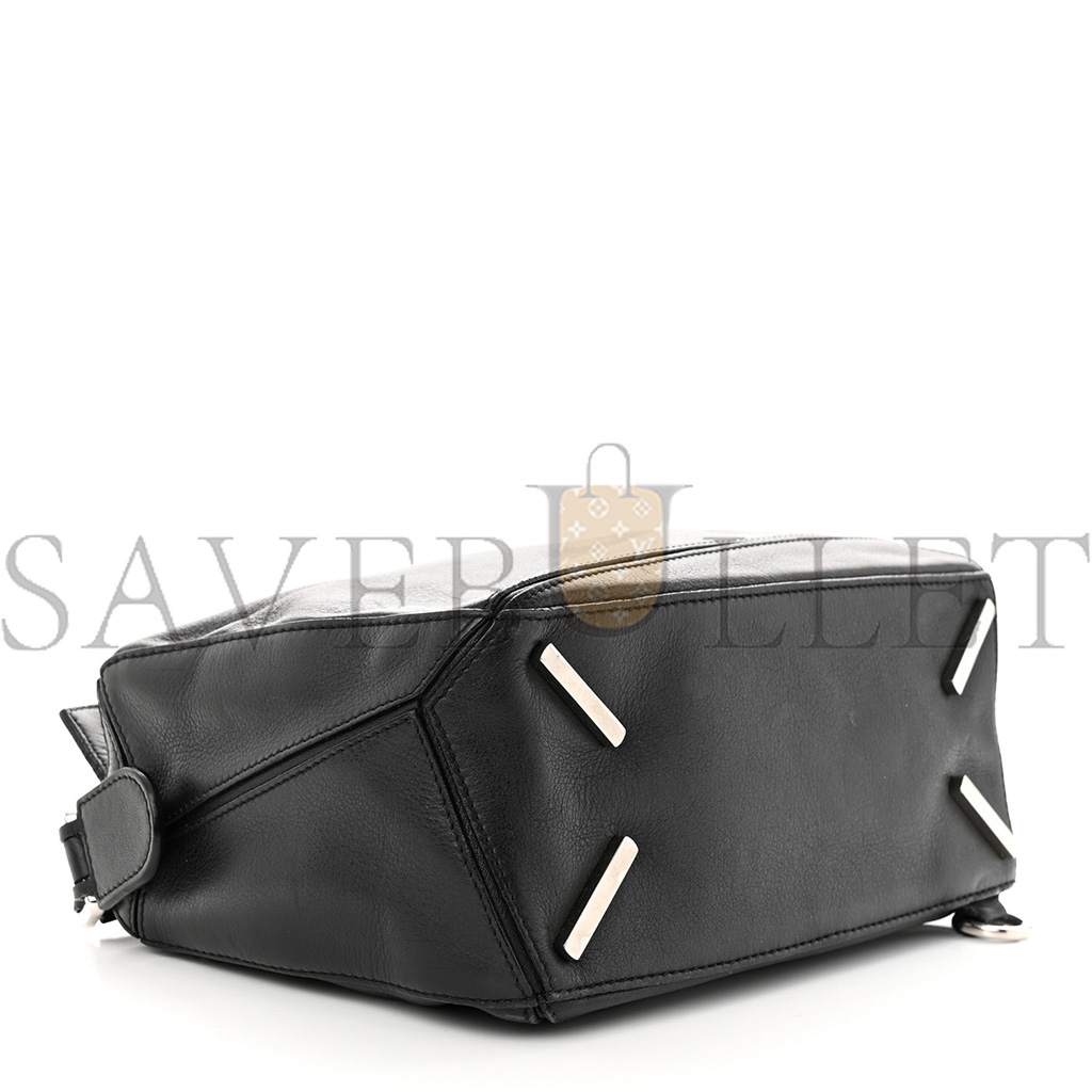 LOEWE CALFSKIN SMALL PUZZLE BAG BLACK (29*16.5*10.5cm) LOEWE CALFSKIN SMALL PUZZLE BAG BLACK (29*16.5*10.5cm)