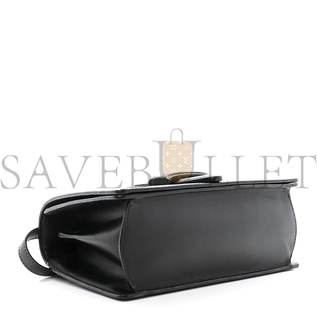 LOEWE CALFSKIN STARS MEDIUM BARCELONA SHOULDER BAG BLACK (23*15*10cm) LOEWE CALFSKIN STARS MEDIUM BARCELONA SHOULDER BAG BLACK (23*15*10cm)