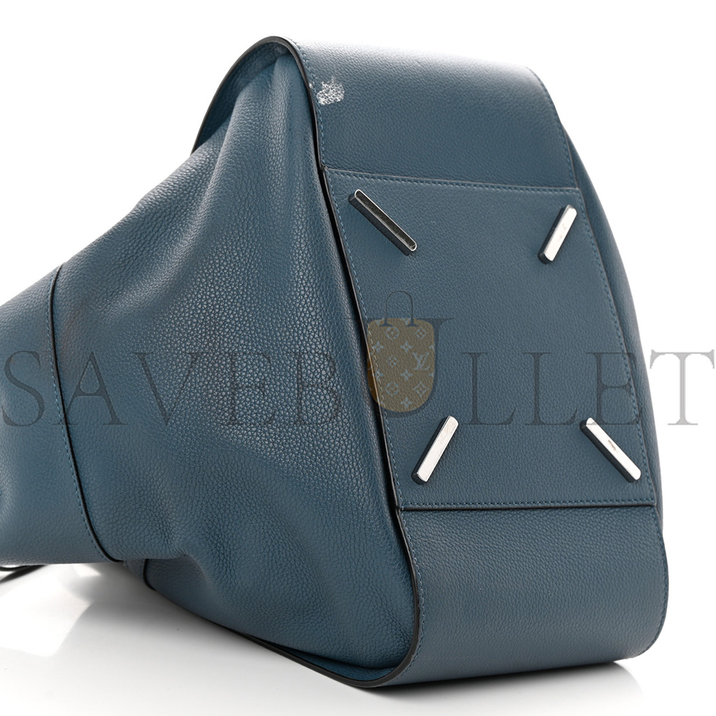 LOEWE CALFSKIN SMALL HAMMOCK SHOULDER BAG MARINE (30*25*13.5) LOEWE CALFSKIN SMALL HAMMOCK SHOULDER BAG MARINE (30*25*13.5)