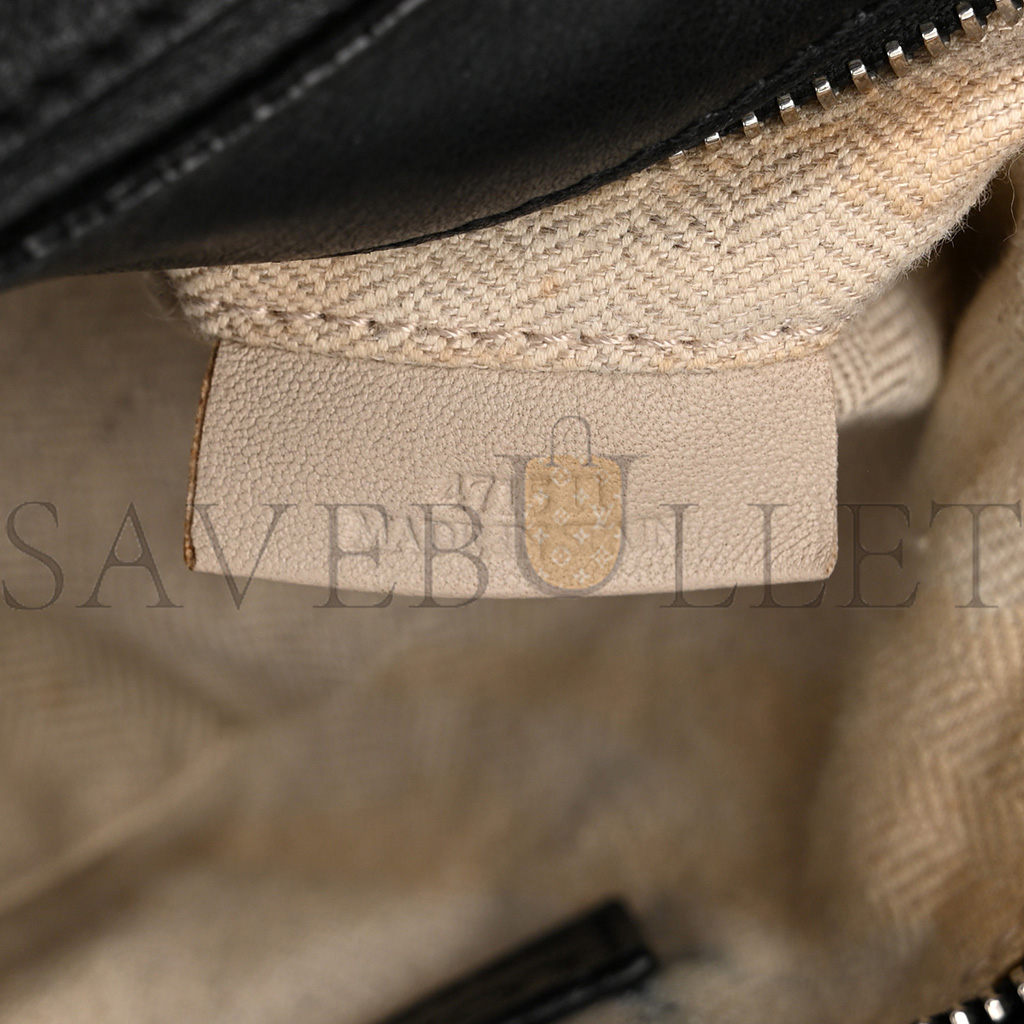 LOEWE CALFSKIN SMALL PUZZLE BAG BLACK (29*16.5*10.5cm) LOEWE CALFSKIN SMALL PUZZLE BAG BLACK (29*16.5*10.5cm)