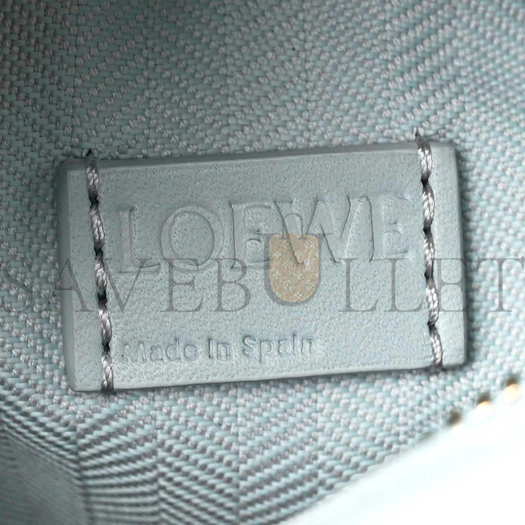 LOEWE CALFSKIN SMALL PUZZLE BAG AQUA (18*12.5*8cm) LOEWE CALFSKIN SMALL PUZZLE BAG AQUA (18*12.5*8cm)