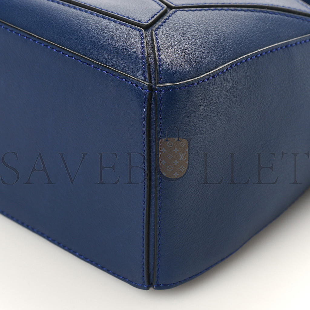 LOEWE CALFSKIN SMALL PUZZLE BAG MARINE (24*16.5*10.5cm) LOEWE CALFSKIN SMALL PUZZLE BAG MARINE (24*16.5*10.5cm)