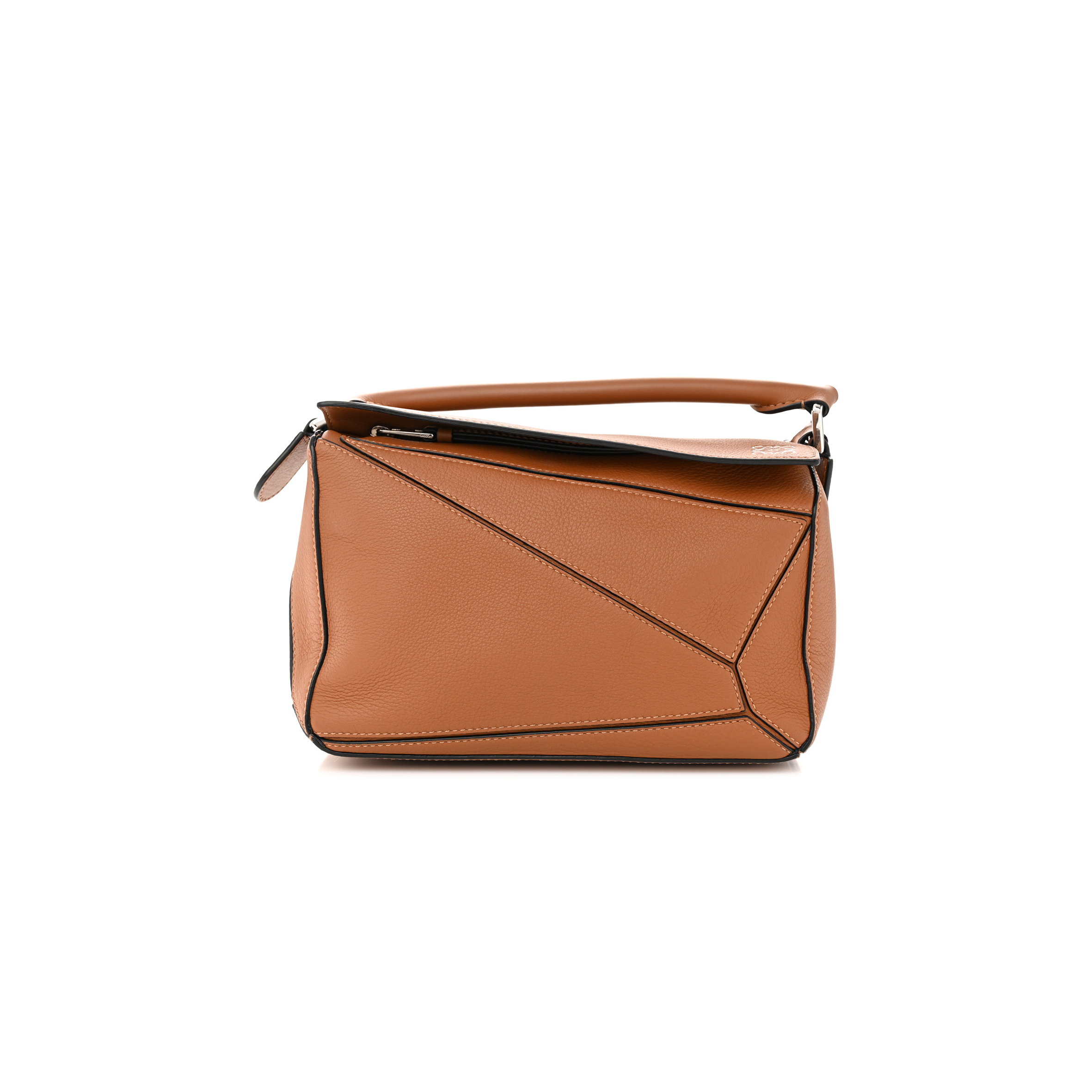 LOEWE CALFSKIN SMALL PUZZLE BAG TAN (24*16.5*10.5cm) LOEWE CALFSKIN SMALL PUZZLE BAG TAN (24*16.5*10.5cm)