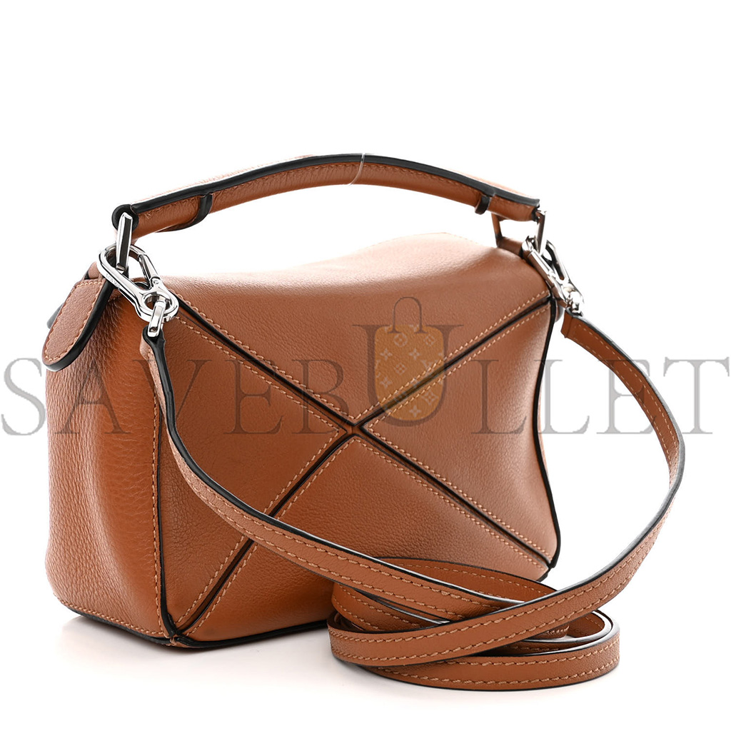 LOEWE CALFSKIN MINI PUZZLE BAG TAN (18*12.5*8cm) LOEWE CALFSKIN MINI PUZZLE BAG TAN (18*12.5*8cm)