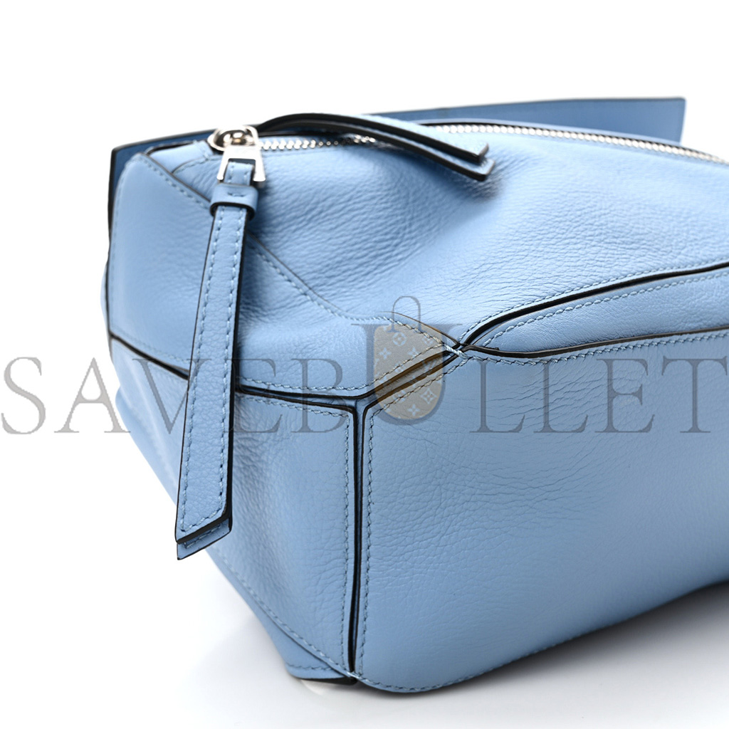 LOEWE CALFSKIN SMALL PUZZLE BUMBAG OLYMPIC BLUE (23*15*10cm) LOEWE CALFSKIN SMALL PUZZLE BUMBAG OLYMPIC BLUE (23*15*10cm)