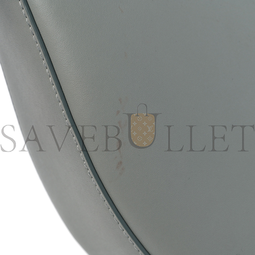 LOEWE SATIN CALFSKIN JACQUARD LUNA BAG ASH GREY (20*17*8cm) LOEWE SATIN CALFSKIN JACQUARD LUNA BAG ASH GREY (20*17*8cm)