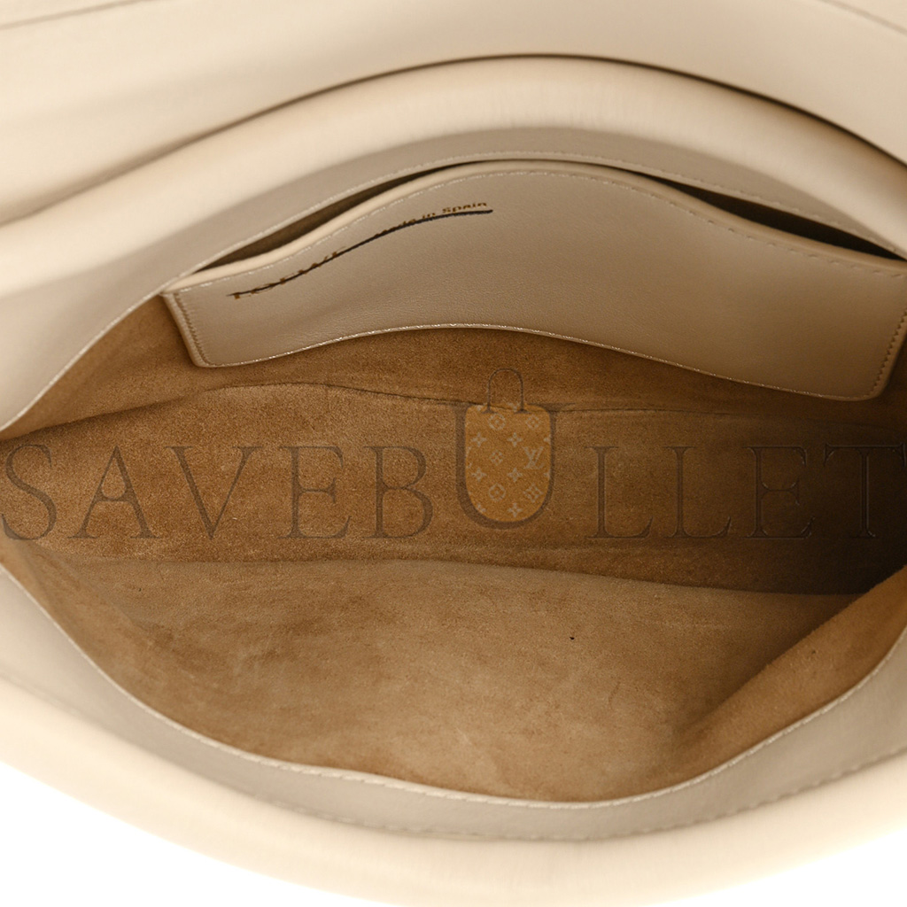 LOEWE SHINY NAPPA CALFSKIN PASEO SATCHEL ANGORA (24*18*6cm) LOEWE SHINY NAPPA CALFSKIN PASEO SATCHEL ANGORA (24*18*6cm)
