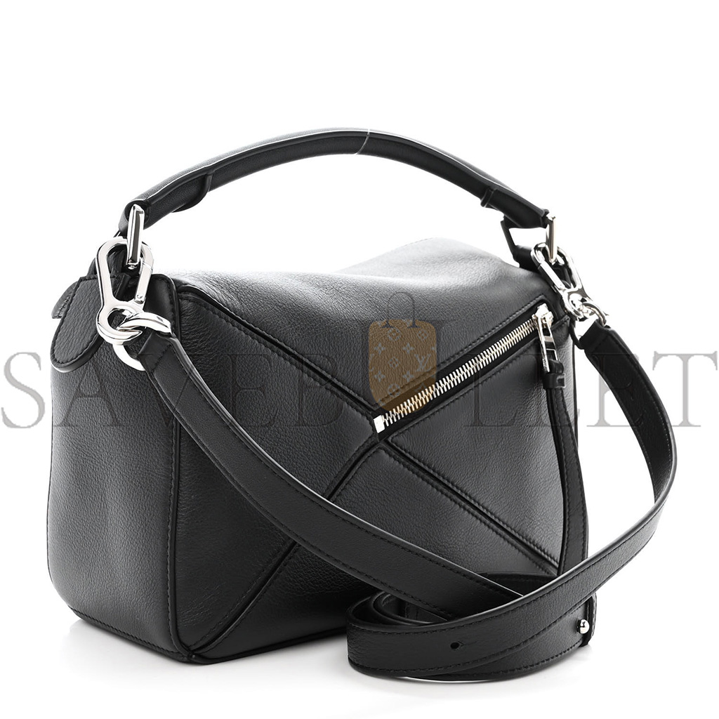 LOEWE CALFSKIN SMALL PUZZLE BAG BLACK (24*16.5*10.5cm) LOEWE CALFSKIN SMALL PUZZLE BAG BLACK (24*16.5*10.5cm)
