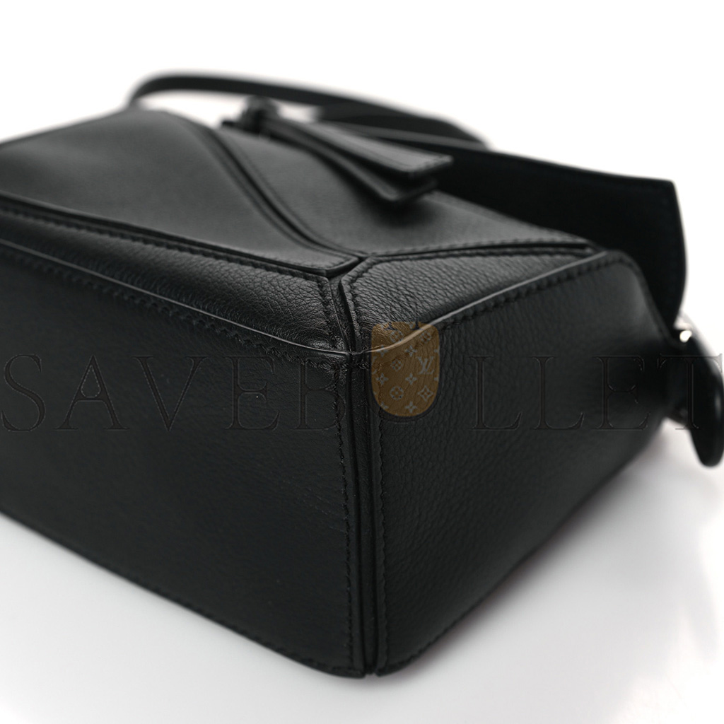 LOEWE CALFSKIN MINI PUZZLE BAG BLACK (18*12.5*8cm) LOEWE CALFSKIN MINI PUZZLE BAG BLACK (18*12.5*8cm)