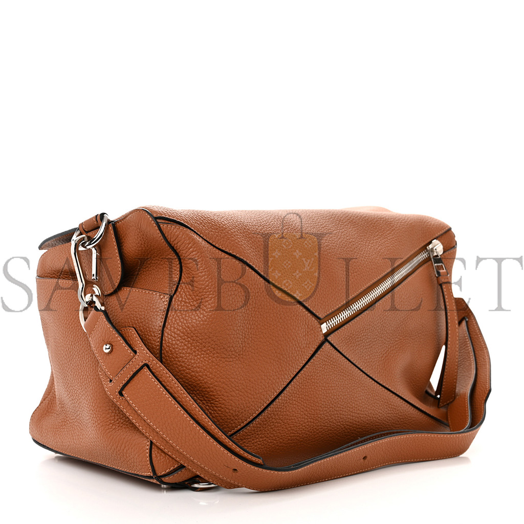 LOEWE CALFSKIN LARGE PUZZLE BAG TAN (36.5*23*19cm) LOEWE CALFSKIN LARGE PUZZLE BAG TAN (36.5*23*19cm)