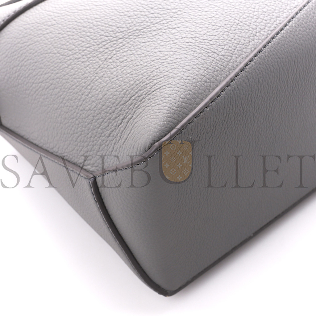 LOEWE SOFT GRAINED CALFSKIN SMALL PUZZLE EDGE BAG PEARL GREY (24*16.5*10.5cm) LOEWE SOFT GRAINED CALFSKIN SMALL PUZZLE EDGE BAG PEARL GREY (24*16.5*10.5cm)