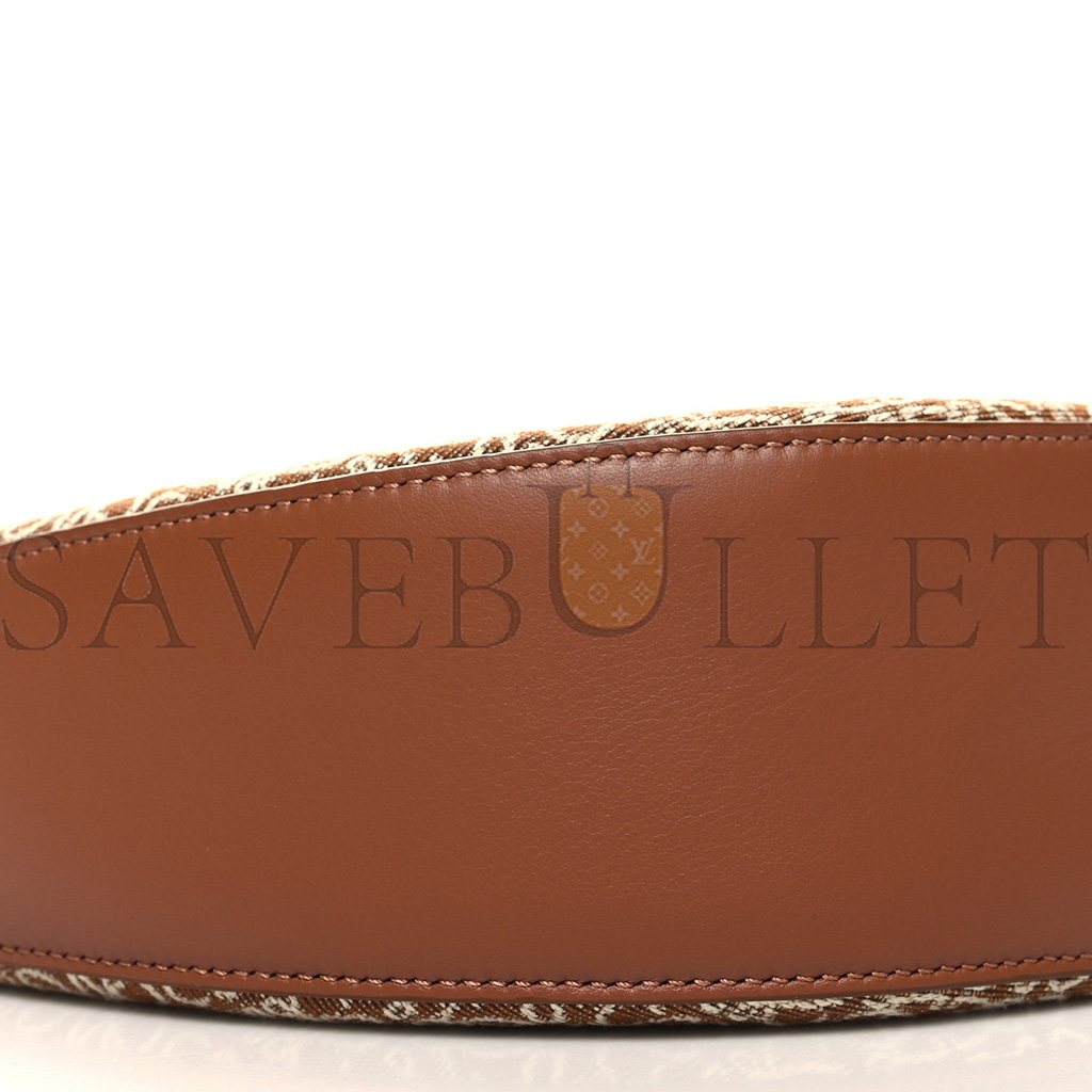 LOEWE JACQUARD ANAGRAM CALFSKIN LUNA BAG TAN PECAN (26*17*8cm) LOEWE JACQUARD ANAGRAM CALFSKIN LUNA BAG TAN PECAN (26*17*8cm)