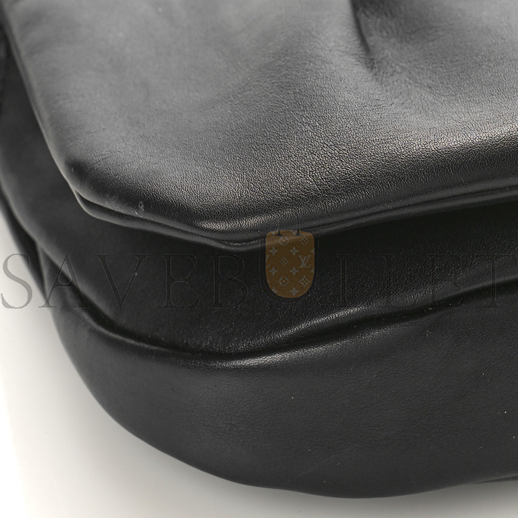 LOEWE SHINY NAPPA CALFSKIN PASEO SATCHEL BLACK (27*18*6cm) LOEWE SHINY NAPPA CALFSKIN PASEO SATCHEL BLACK (27*18*6cm)