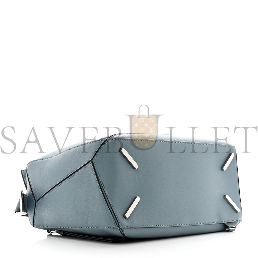 LOEWE CALFSKIN MEDIUM PUZZLE BAG STONE BLUE (29*19.5*14cm) LOEWE CALFSKIN MEDIUM PUZZLE BAG STONE BLUE (29*19.5*14cm)