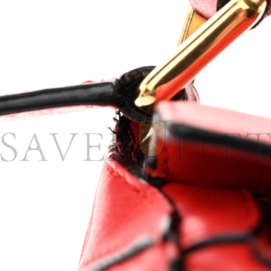 LOEWE CALFSKIN MEDIUM PUZZLE BAG SCARLET (29*19.5*14cm) LOEWE CALFSKIN MEDIUM PUZZLE BAG SCARLET (29*19.5*14cm)