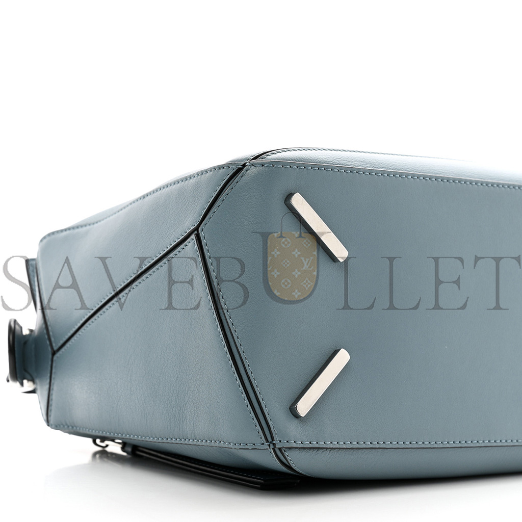 LOEWE CALFSKIN MEDIUM PUZZLE BAG STONE BLUE (29*19.5*14cm) LOEWE CALFSKIN MEDIUM PUZZLE BAG STONE BLUE (29*19.5*14cm)