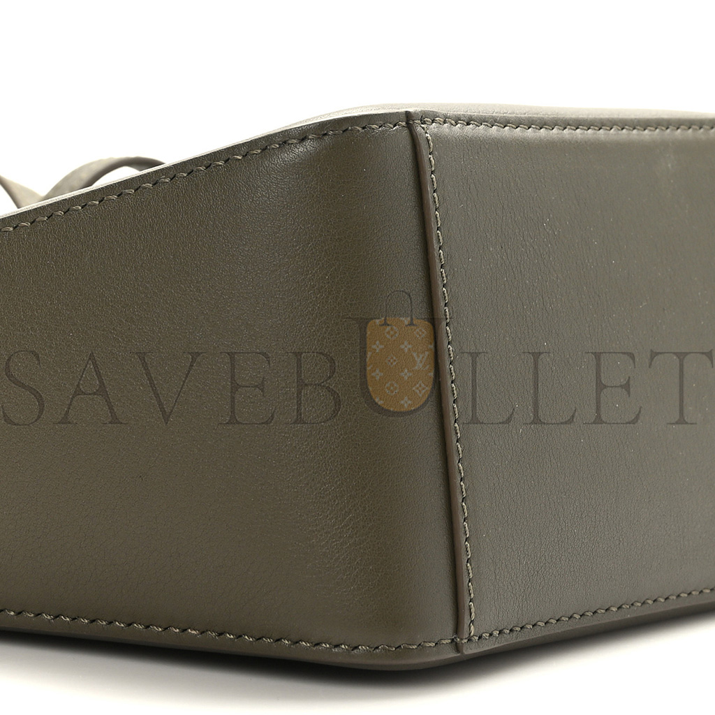 LOEWE CALFSKIN MINI HAMMOCK HOBO VINTAGE KHAKI (17*17*10cm) LOEWE CALFSKIN MINI HAMMOCK HOBO VINTAGE KHAKI (17*17*10cm)