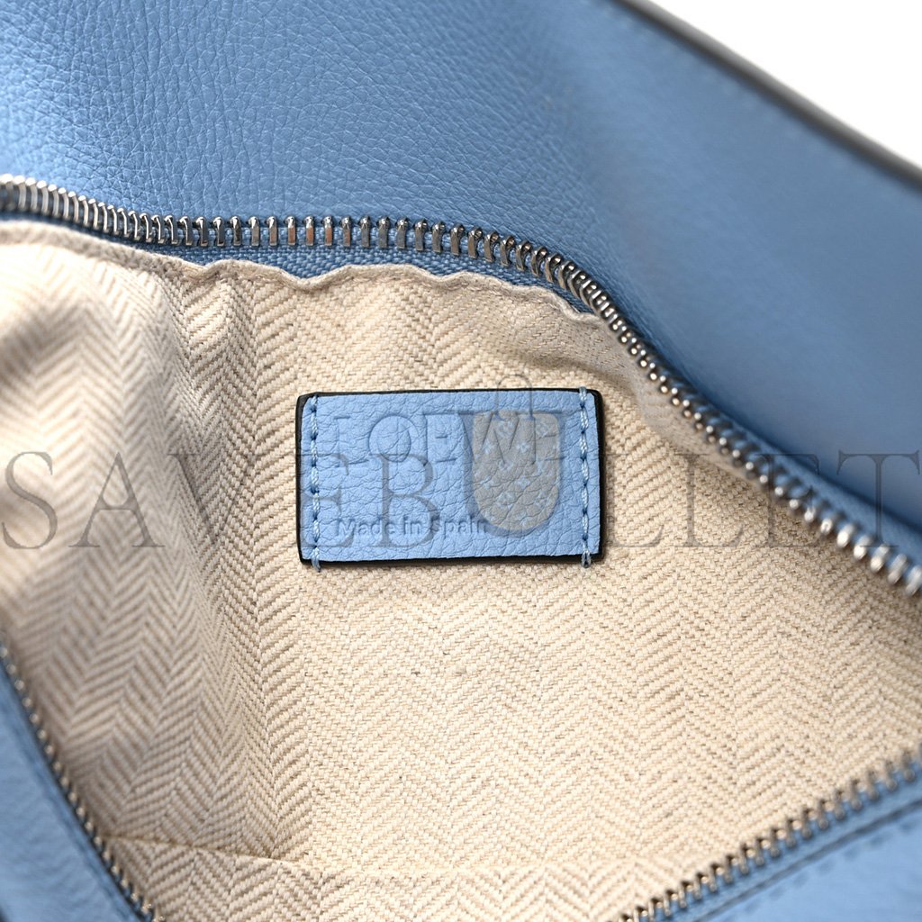 LOEWE CALFSKIN SMALL PUZZLE BUMBAG OLYMPIC BLUE (23*15*10cm) LOEWE CALFSKIN SMALL PUZZLE BUMBAG OLYMPIC BLUE (23*15*10cm)
