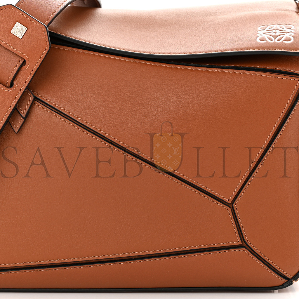 LOEWE CALFSKIN MEDIUM PUZZLE BAG TAN (28*18*12cm) LOEWE CALFSKIN MEDIUM PUZZLE BAG TAN (28*18*12cm)