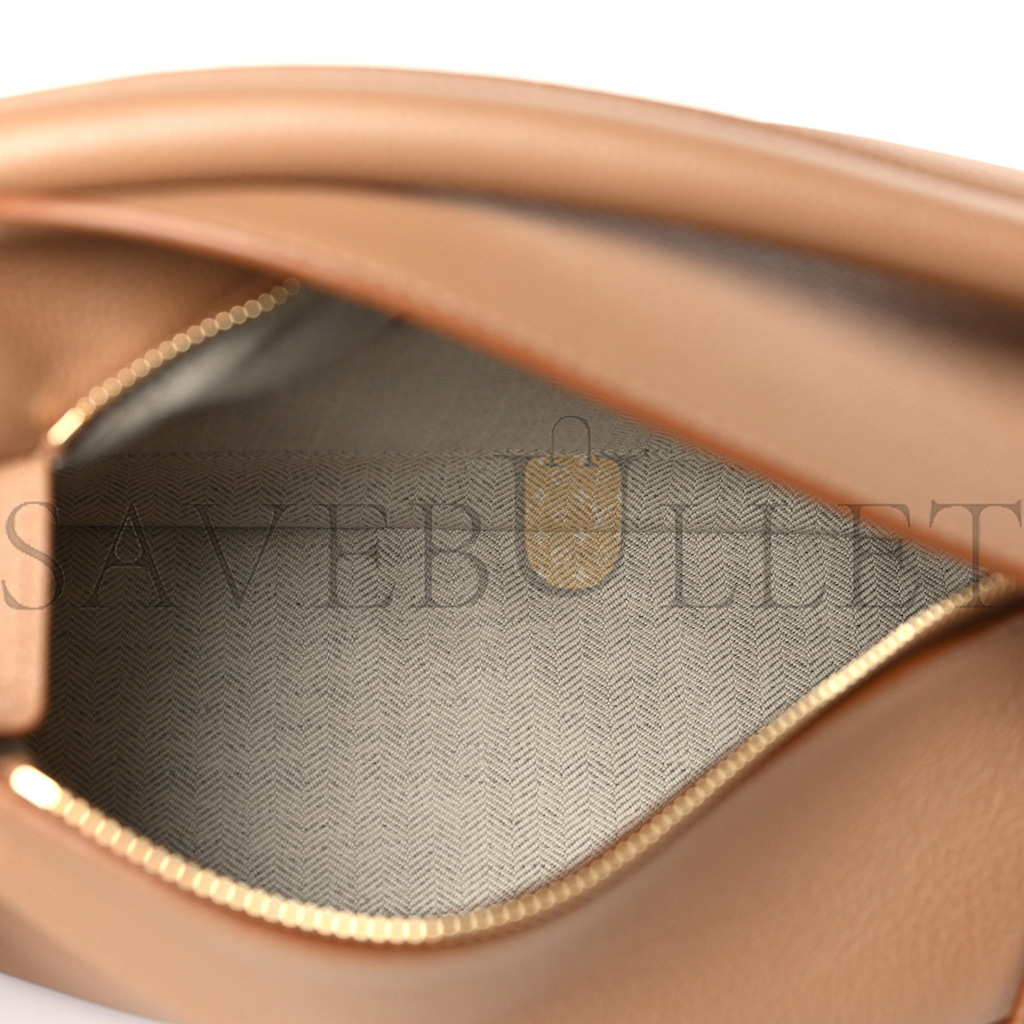 LOEWE GRAINED CALFSKIN SMALL PUZZLE EDGE BAG TOFFEE (24*16.5*10.5cm) LOEWE GRAINED CALFSKIN SMALL PUZZLE EDGE BAG TOFFEE (24*16.5*10.5cm)
