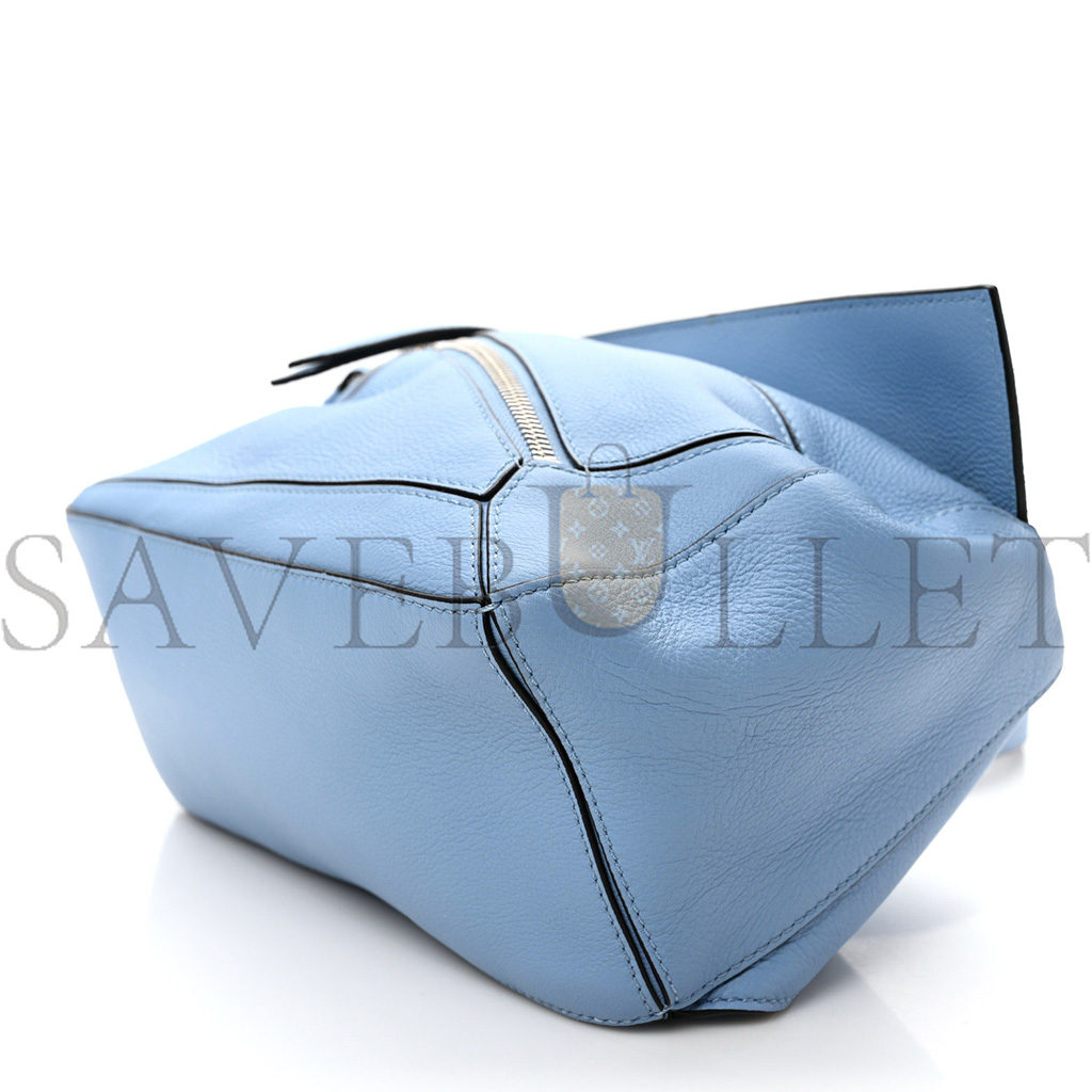LOEWE CALFSKIN SMALL PUZZLE BUMBAG OLYMPIC BLUE (23*15*10cm) LOEWE CALFSKIN SMALL PUZZLE BUMBAG OLYMPIC BLUE (23*15*10cm)
