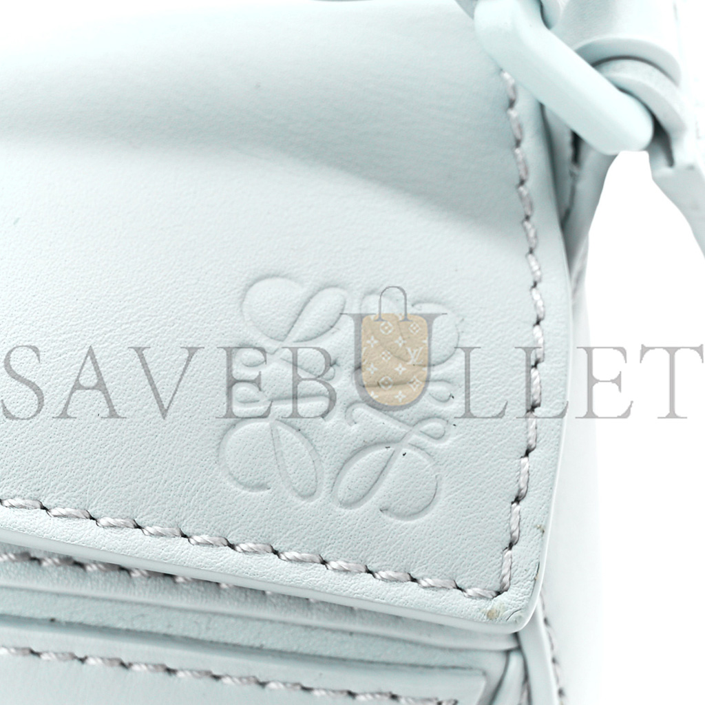 LOEWE CALFSKIN SMALL PUZZLE BAG AQUA (18*12.5*8cm) LOEWE CALFSKIN SMALL PUZZLE BAG AQUA (18*12.5*8cm)